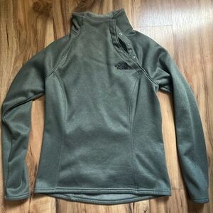 The North Face Green Fleece Pullover